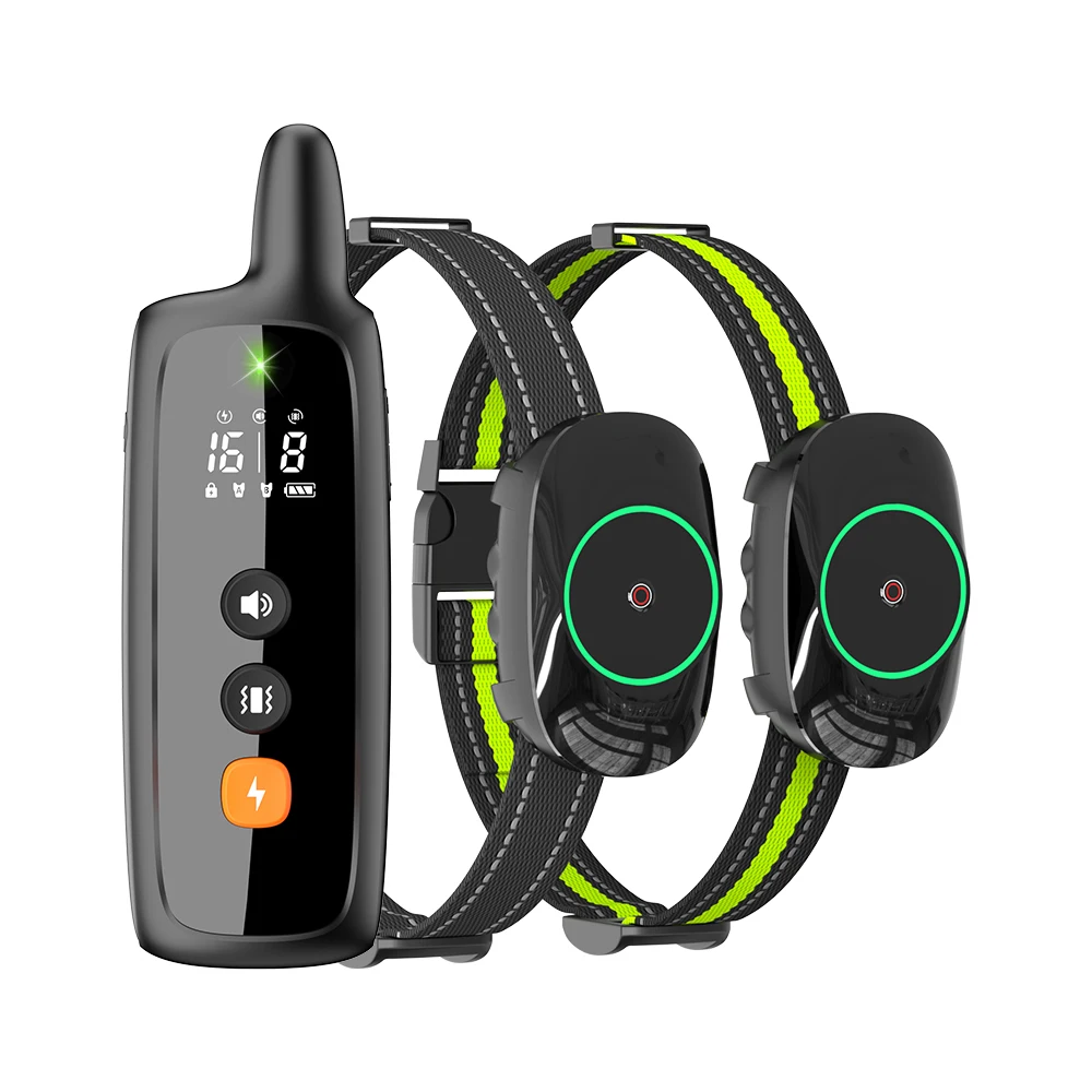 Rechargeable Anti Barking Device Pet Products Stop Barking Dog Shock Repeller Training Anti Bark Control Collar