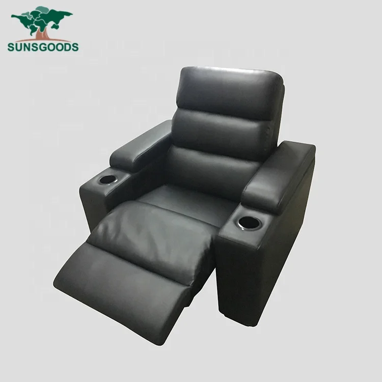 Customized Genuine Leather Recliner Chair, Luxury Simple Style 5 Seater Leather Recliner, Modern Lift 2 2 1 Multifunctional Sofa