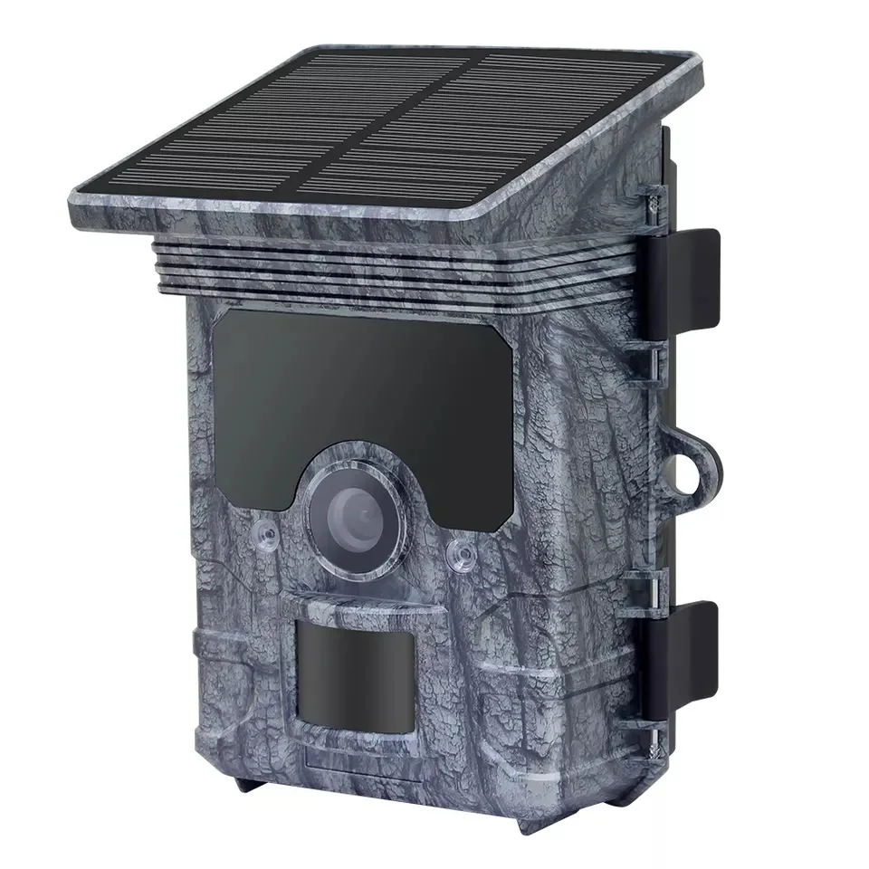 Solar Camera Solar Pawer Trail Outdoor Camera 30MP Network Camera Color Night Vision