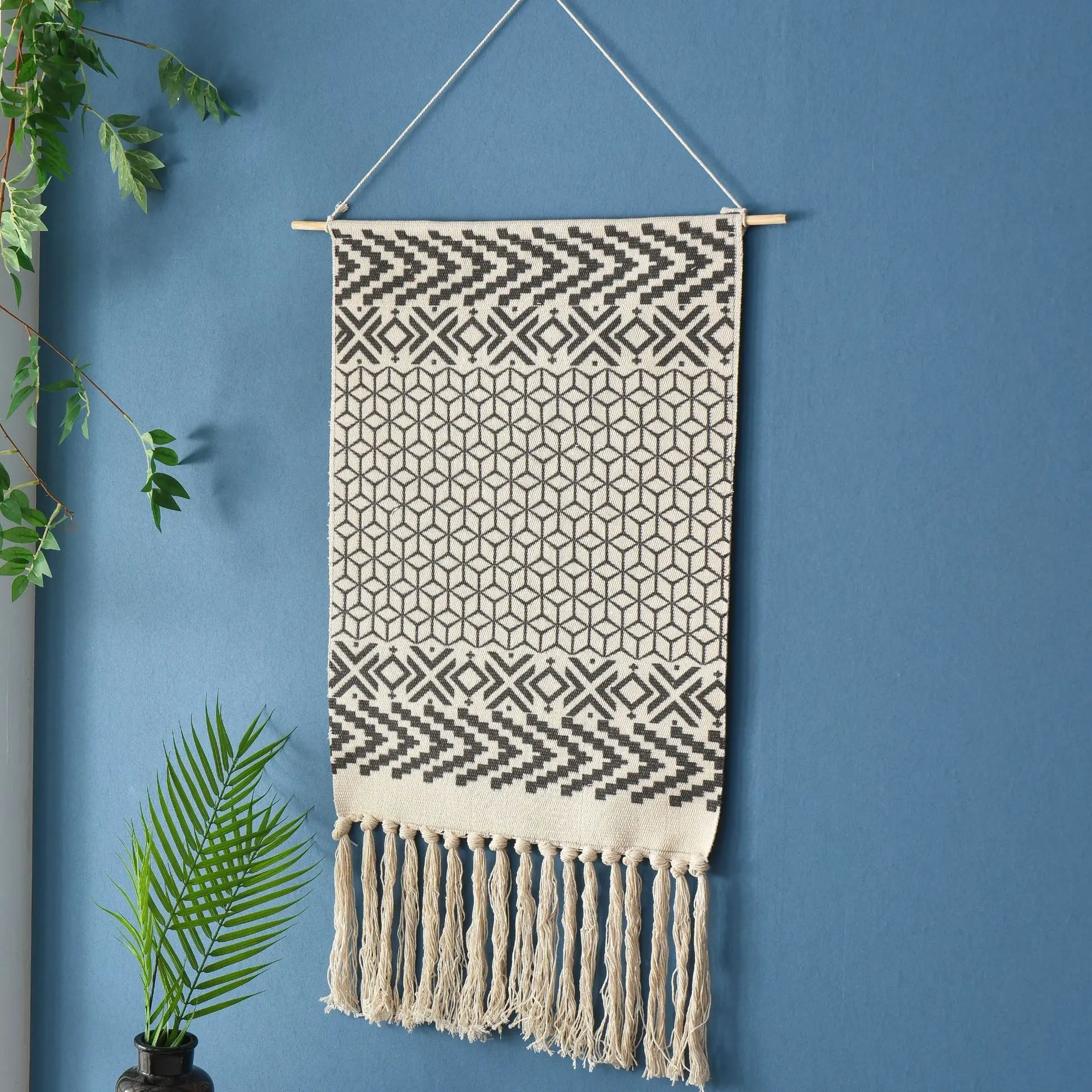 New 2022 hot new products china home decor wholesale bedroom living room woven tapestry art life custom woven tapestry