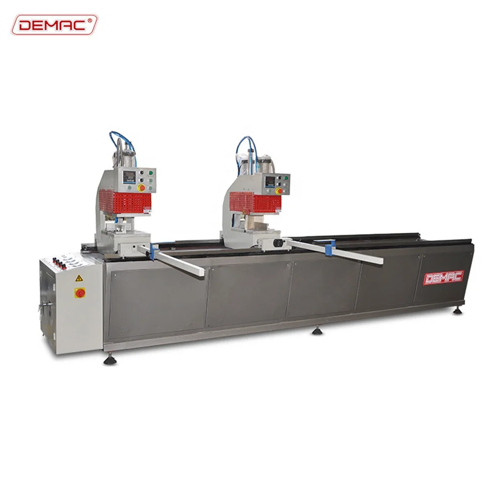 
Double head welding machine for pvc window frames used 