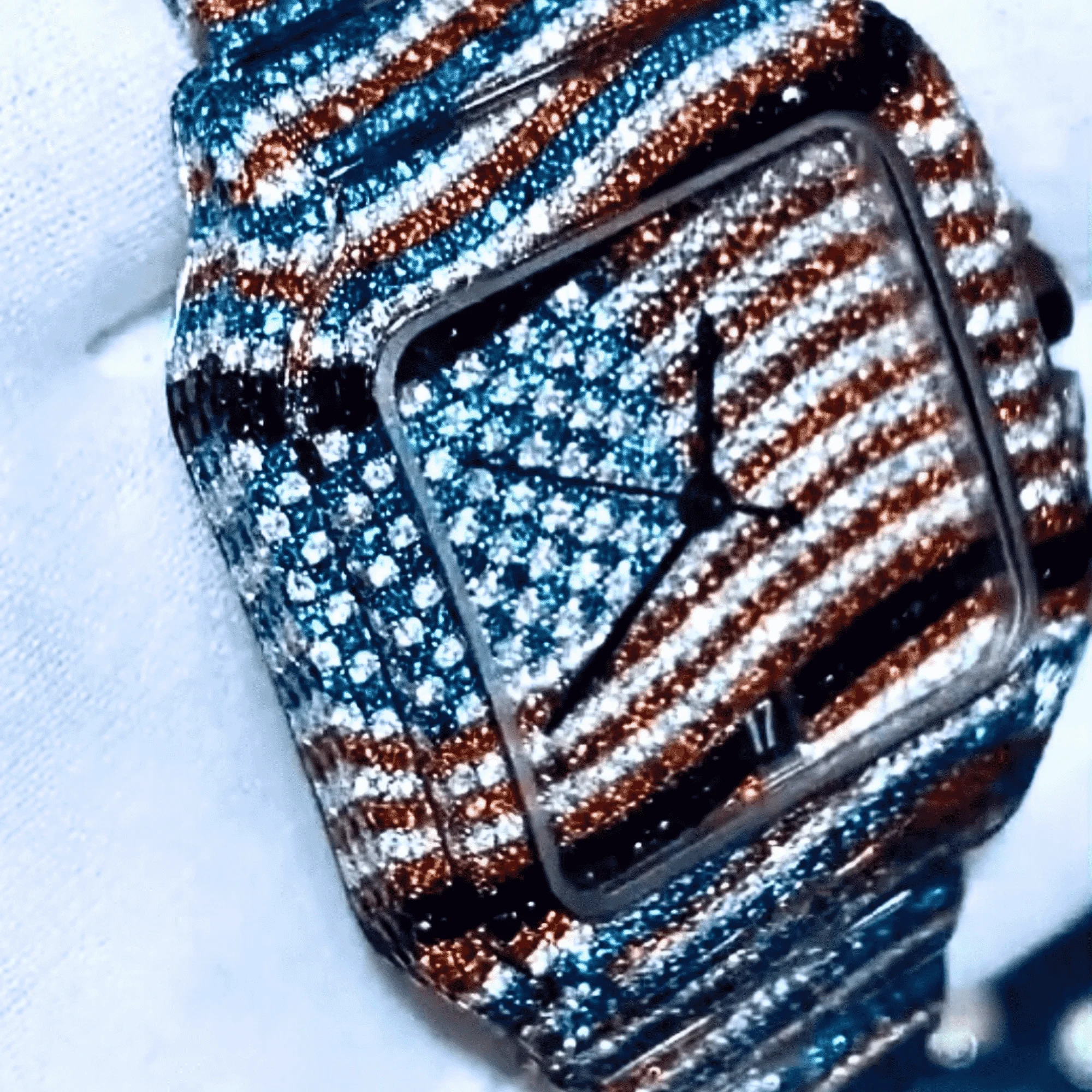 Custom High-end Luxury Bling Full Diamond Watch Lab Grown  Hip Hop Iced Out Stainless Steel Mechanical Watches Men Women
