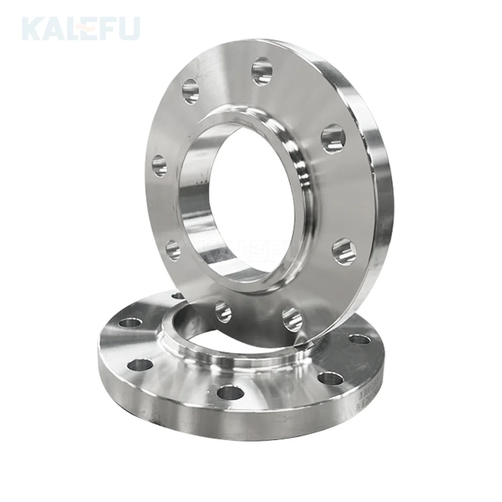 Customized OEM ODM ANSI DIN Standard Steel 304 316 304l 316l Plate Flat Pipe Neck Slip On Flange Fitting