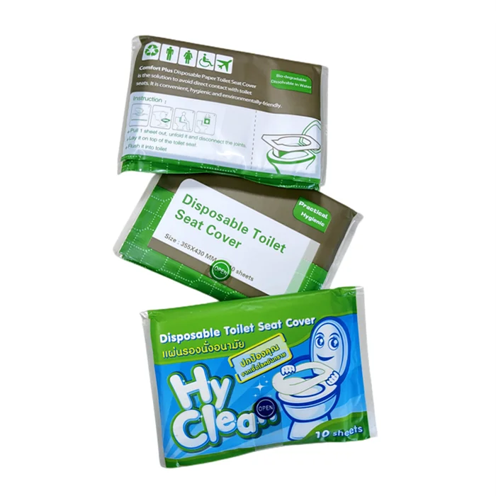 Soluble in Water Eco Friendly Wooden Portable Sanitary Ware WC Disposable Toilet Seat Cover