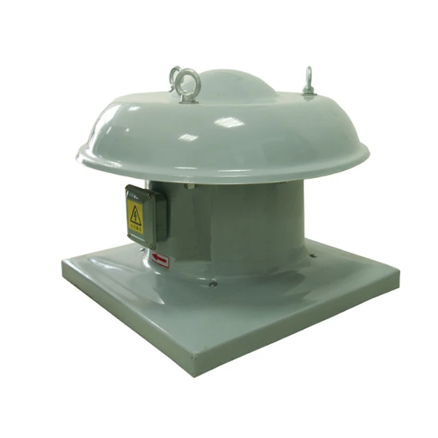 DWT FRP axial flow roof fan industrial plant ventilation explosion proof anti corrosion energy saving silent roof fan