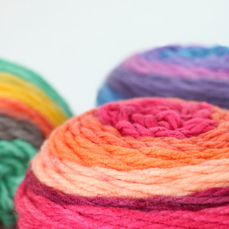 Хит продаж мягкая Смешанная акриловая пряжа Yarncrafts