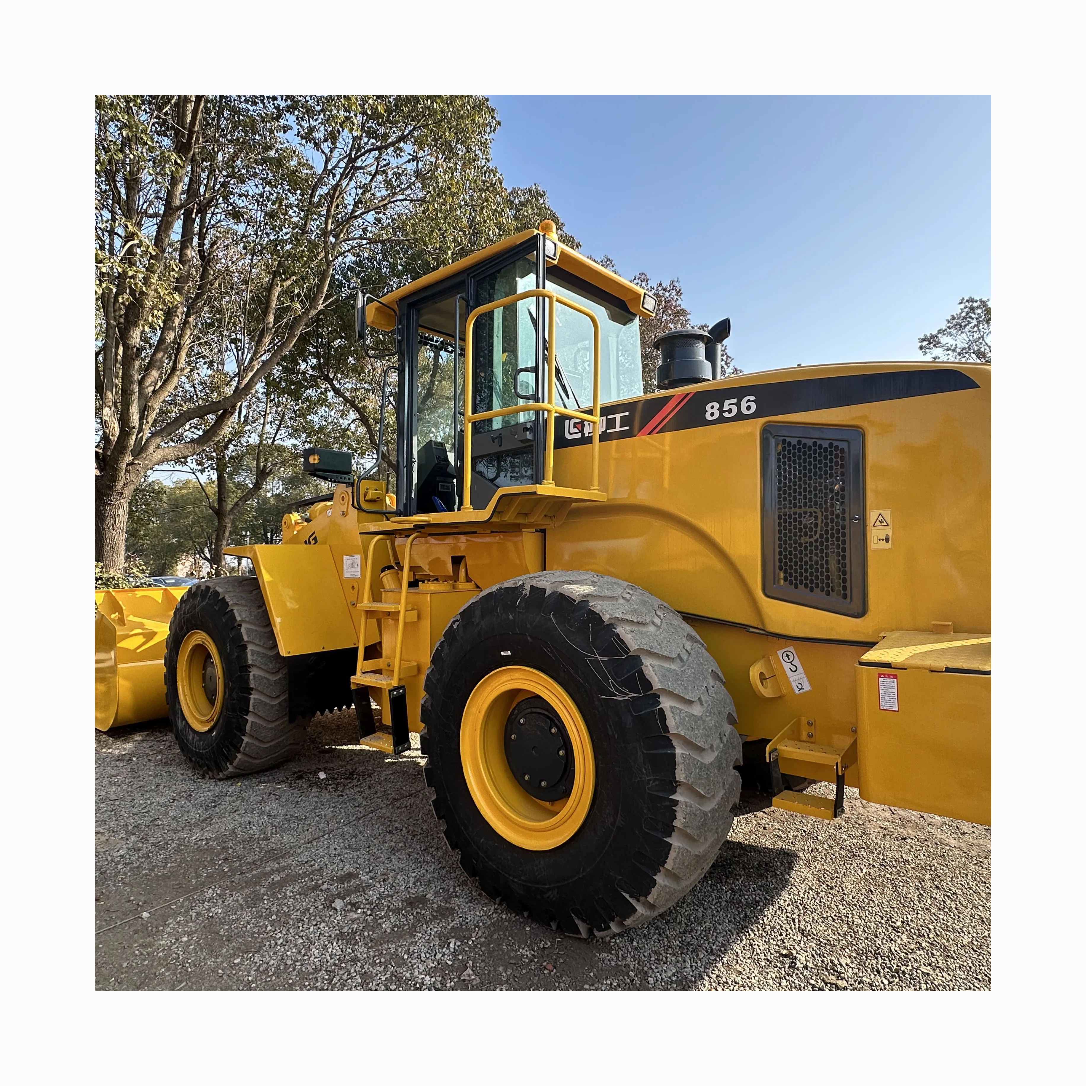 Низкие рабочие часы подержанный колесный погрузчик Liugong CLG856used caterpillar