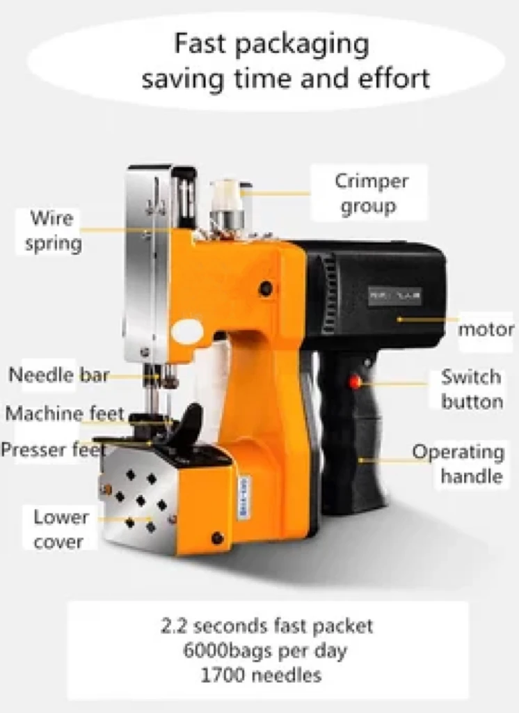 Handheld rice bag sewing machine at a good price / multifunctional sewing machine for home use