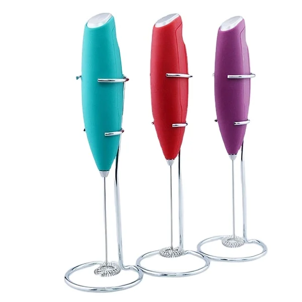 Milk frother handheld milk whisk battery operated coffee foam  milk frother