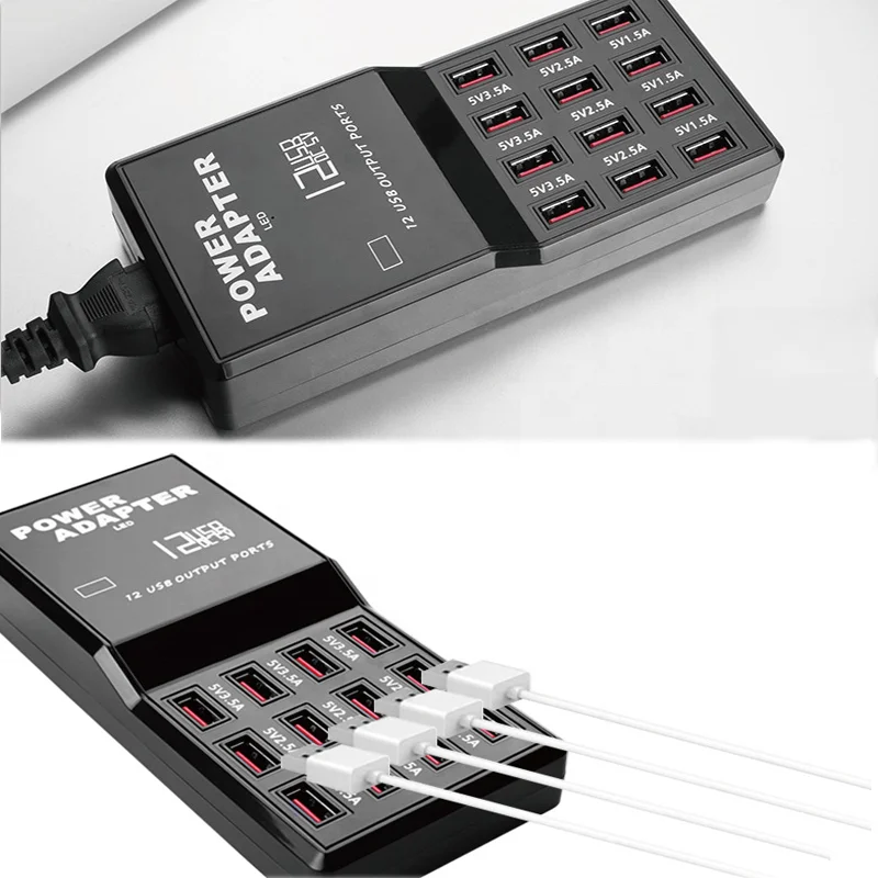 12 портовая док-станция usb ethernet 2 0 ТВ Тип c displayport концентратор с Беспроводное зарядное устройство 3 в 1