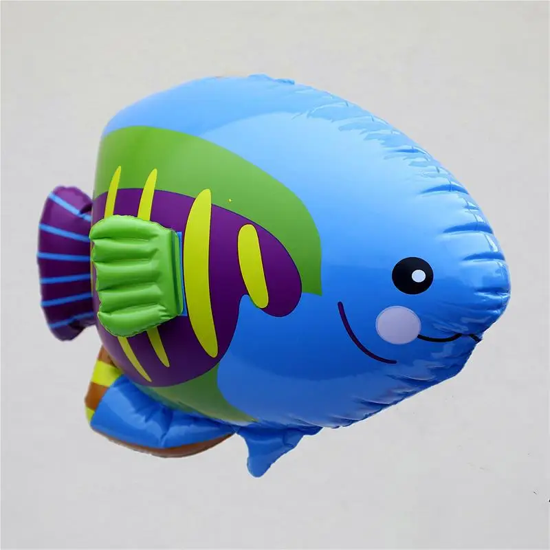 Индивидуальные надувные детские игрушки из ПВХ для игры в воду Подводные маленькие животные Дельфин морской конек