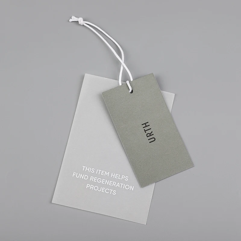 Оптовая продажа бумажная бирка для одежды