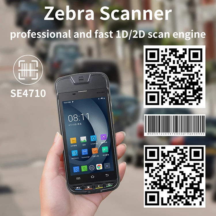 5 дюймов POS машина все в одном кассовый аппарат 4G WIFI сенсорный экран ручной android pos терминал с 58 мм Термопринтер