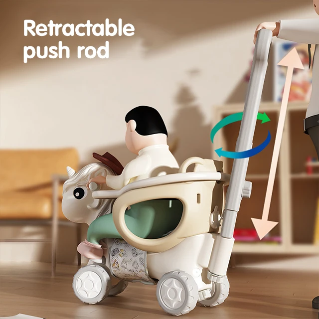 High Quality Rocking Horse Wholesale Customized Garden Rocking Horse Kindergarten Animal Rocking Horse