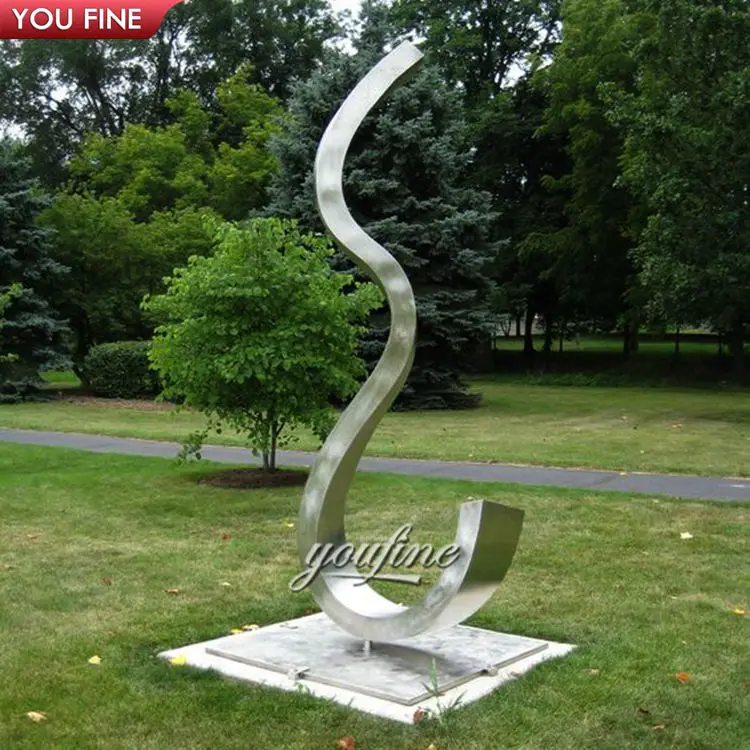 
Morden Metal Mirror Polished Stainless Steel City Sculpture 