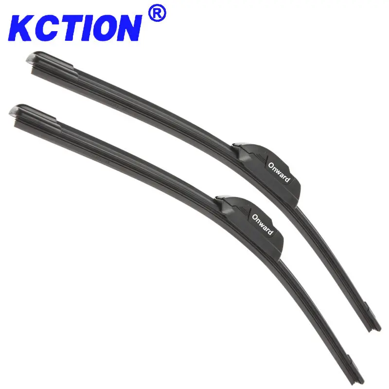 Hot Sale Universal U-Type Practical Adaptive rubber Strip Windshield Frameless Wiper Blade  With Customized Packing Box