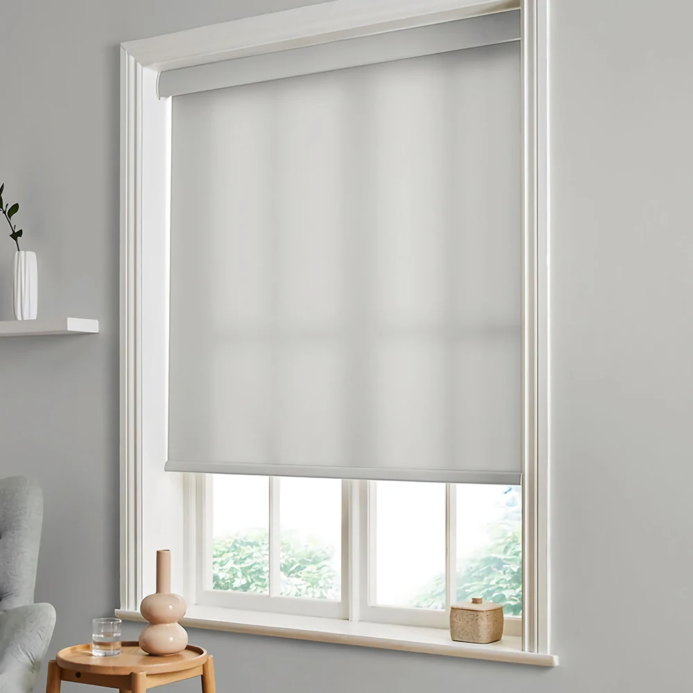 popular Ready to ship popular fantastic modern luxury semi blackout roller shade remote control roller shades