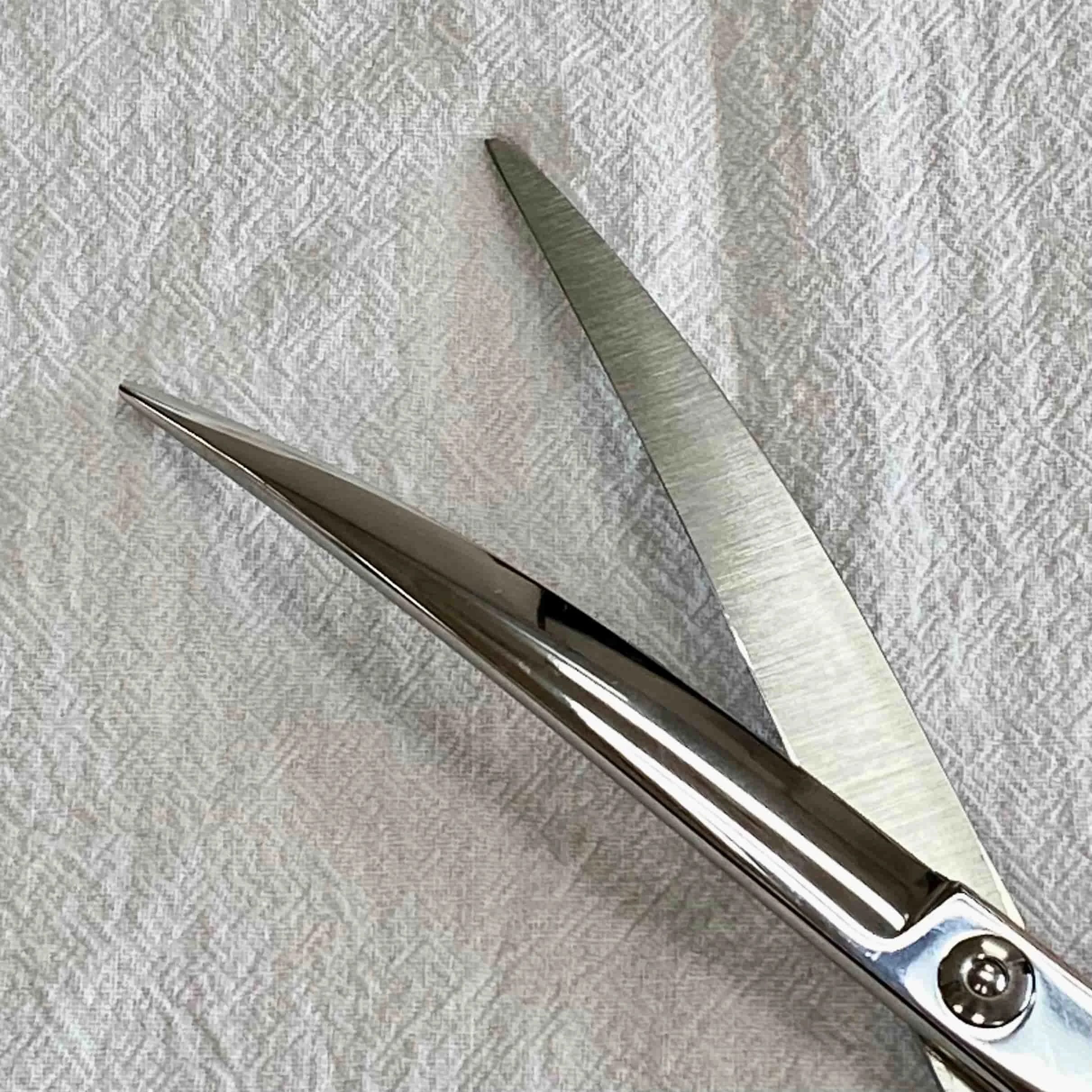 Curved Pet Scissors Japan 440c Steel Pet Products Wholesale Slightly Curve Blade