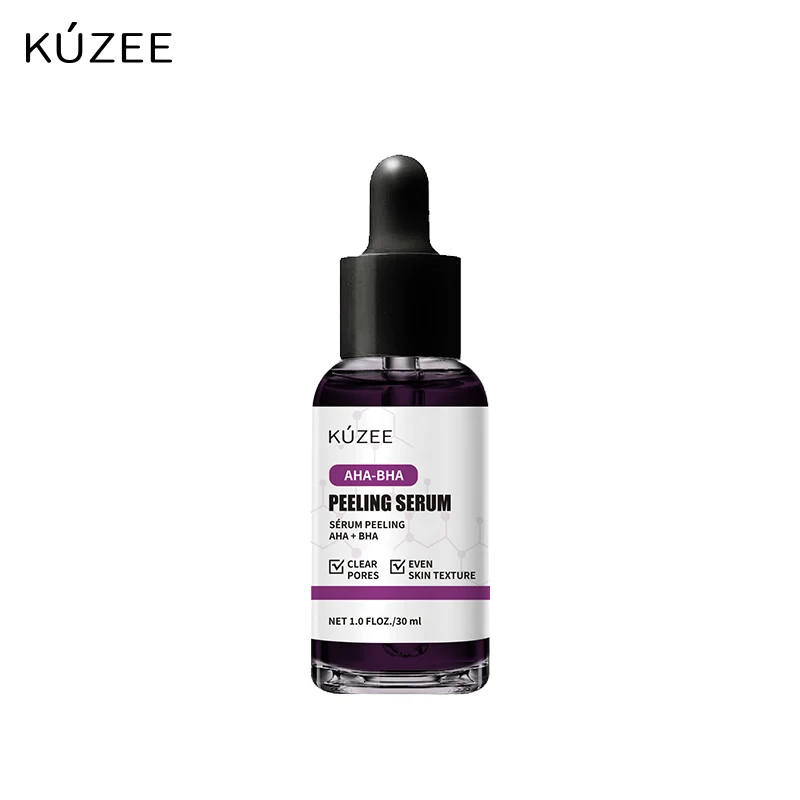 Private  Label High quality and stable AHA + BHA Facial Peeling And Anti-acne aha Serum