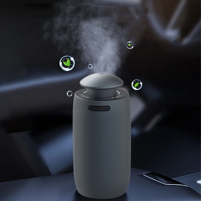 Wholesale Luxury Metal Materials Wireless Mini Portable Usb Essential Oil Scent Machine Waterless Car Aroma Diffuser