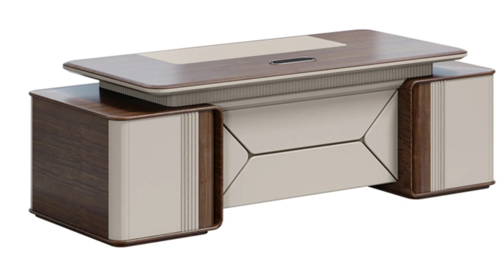 Chinese Retro Style High-Grade President Chairman Leading Office Furniture Class Desk Computer Table
