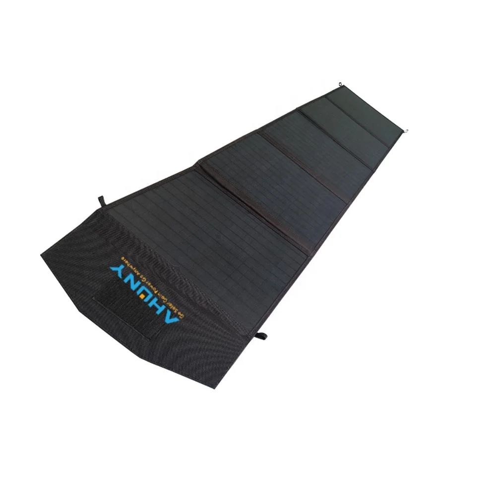 50w portable folding solar panel charger phone solar battery use shenzhen solar factory for home solar system phone generator