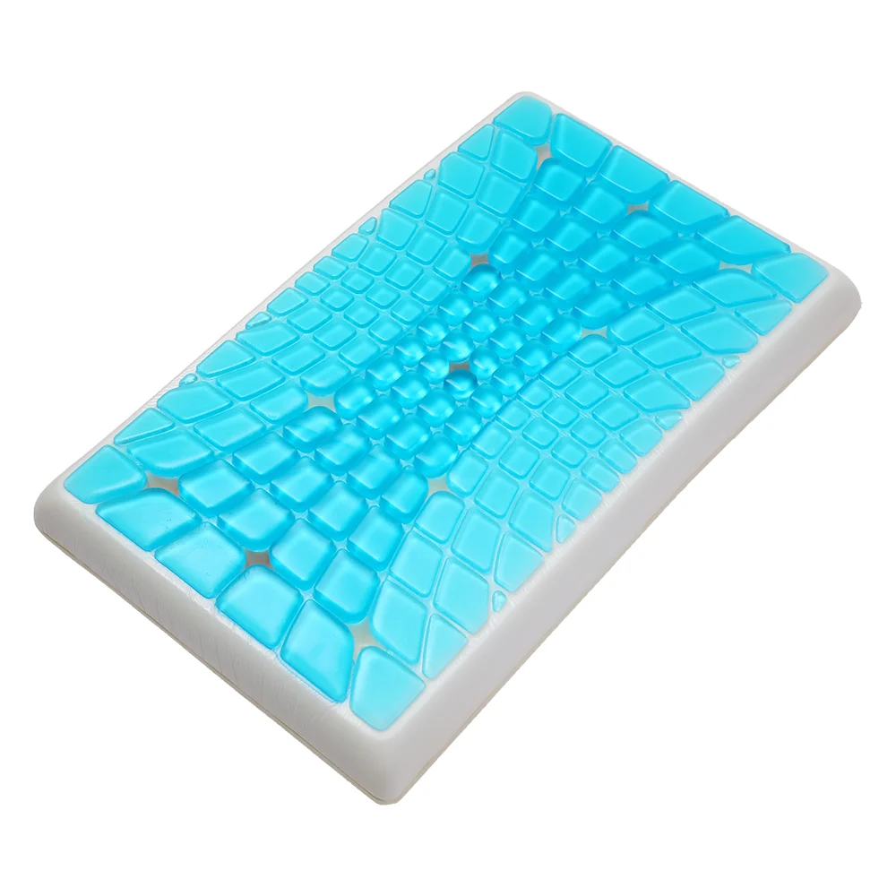 eco-friendly Healthy Sleeping  Sleep Gel Memory Foam Pillow cooling gel memory foam pillow