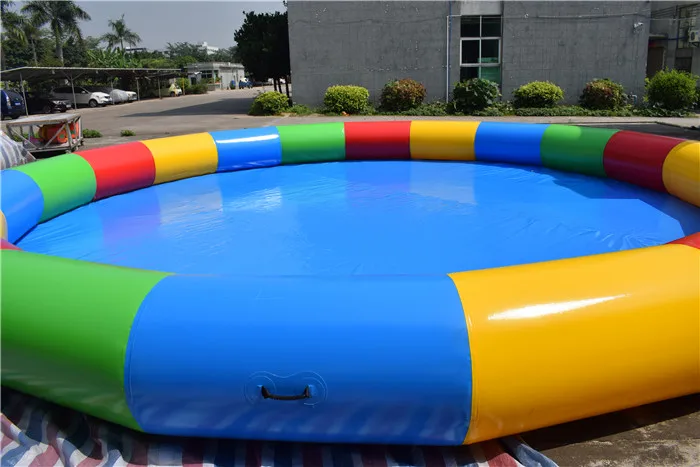 CH Ground Pool Big Size 8*8M Family Size Swimming Pools The Best Outdoor Inflatable Swimming Pool For Kids Family