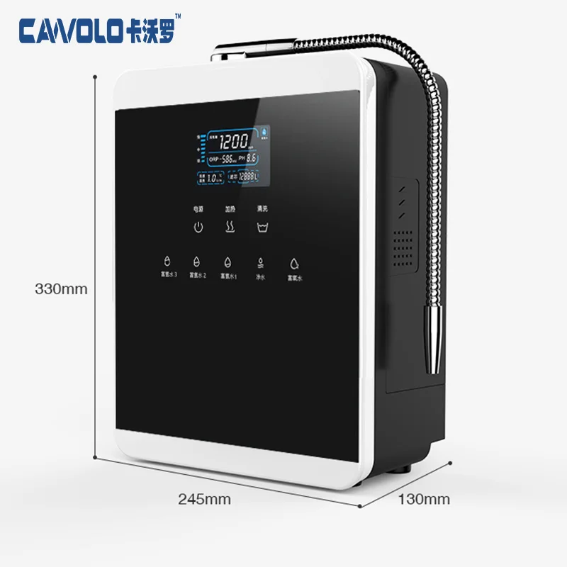 Cawolo H2 Water Ionizer Machine Japan Technology Countertop Hydrogen Water