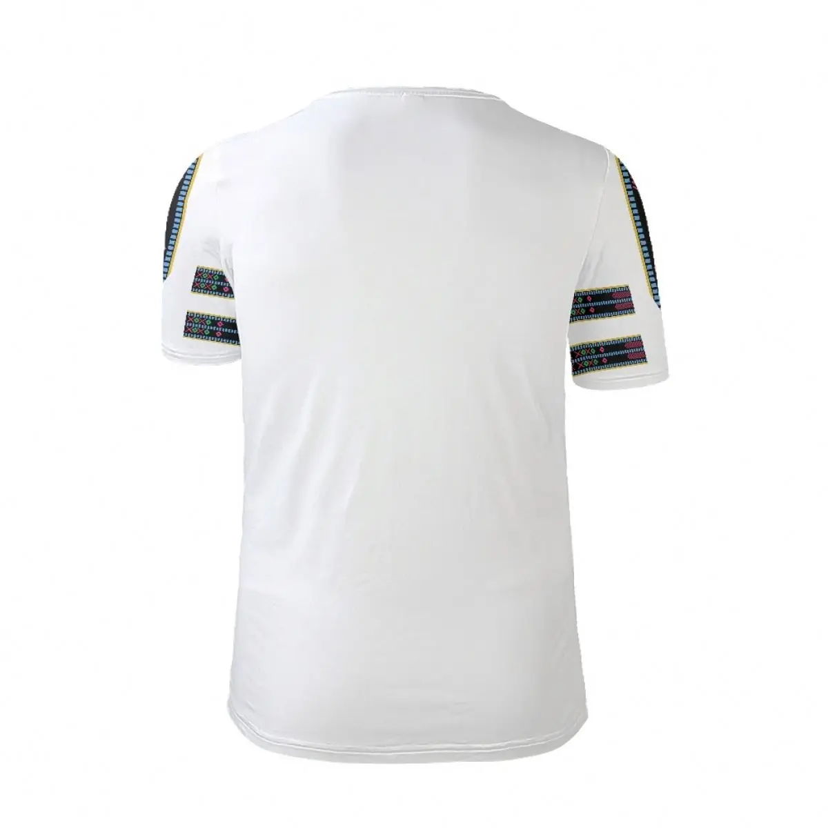 White Ethiopian Flag Cross Crewneck T Shirt Luxury Gym Clothes Ethiopia Shirts for Men Sportswear Summer Casual Custom Tees Bulk