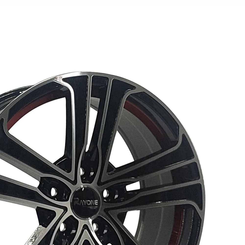 5050 New Design 16 17 Inch 5 Holes Aluminum Alloy Wheel Car Rim For Racing