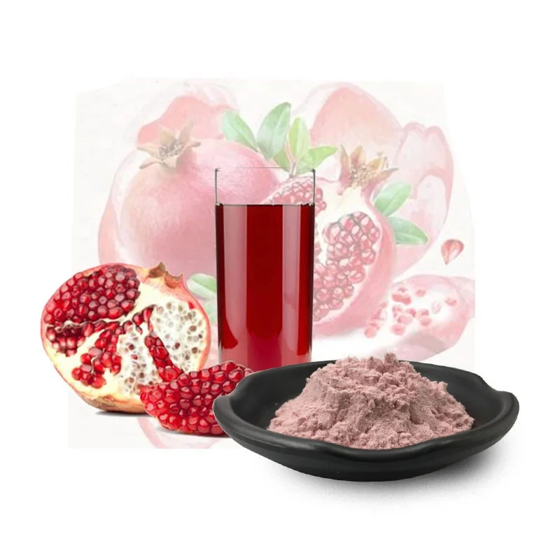 
GMP Factory Provide Pomegranate Extract Juice Powder in stock 