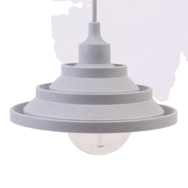 Hot Selling Collapsible Silicone Lampshades For