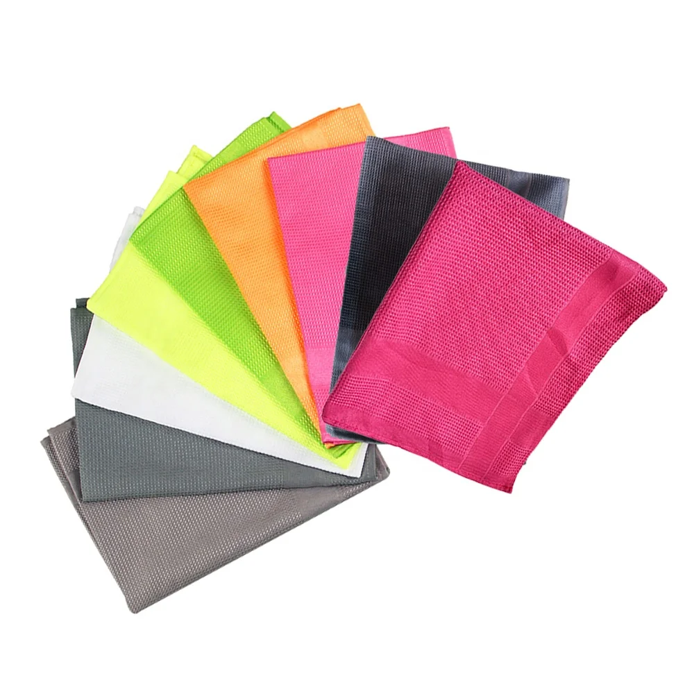 Оптовая продажа, Лидер продаж, супер горячее кухонное чайное полотенце из микрофибры 60x40 см, Вафельное полотенце для рук из микрофибры