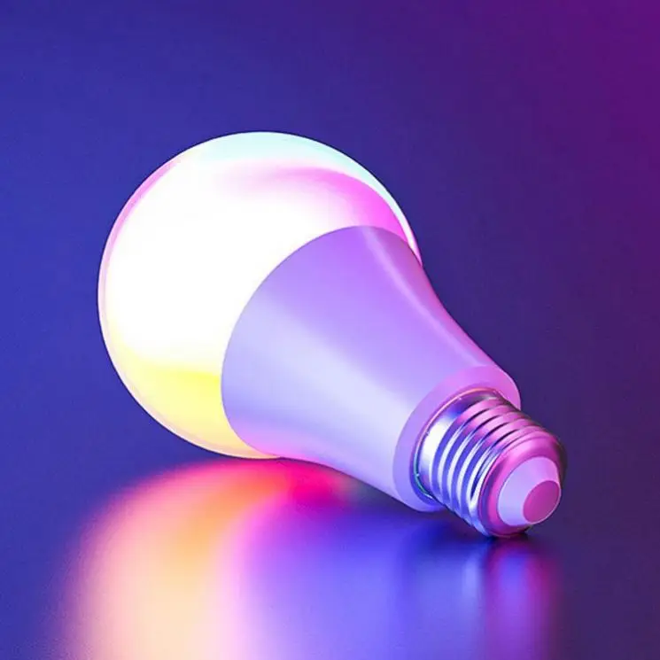 Chinese Factory  Indoor E27 Led RGB Bulb Lights App Control Smart Led  Bulb
