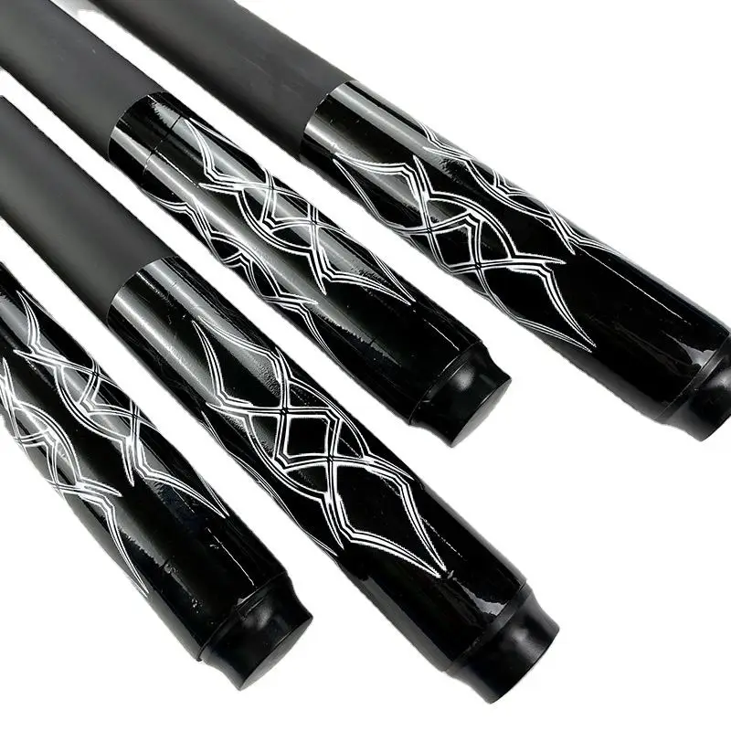Stainless Steel Joint Fashion Design 1/2 Billiard Carbon Fiber Sticks Pool 13mm 57Inch Length Billiard Cues for Sale