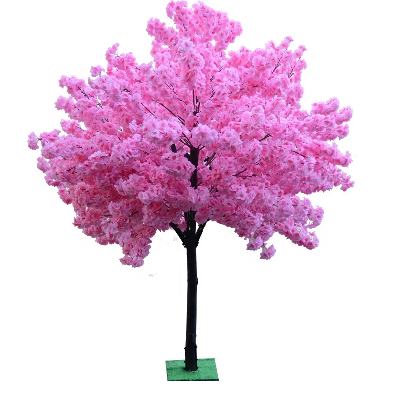 W-144 Factory Hot-selling wedding decoration simulated cherry blossom tree silk cherry blossom tree