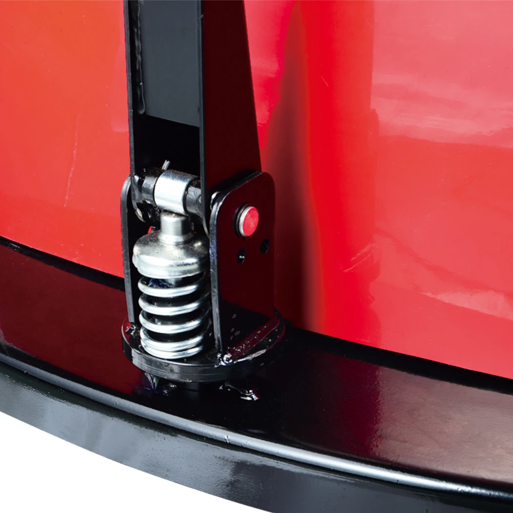 2000KG mini narrow aisle semi electric platform lift stacker machine