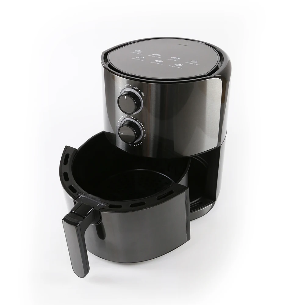 Home Kitchen Colorful Large 5L Frying Pans Best No Oil Air Fryer