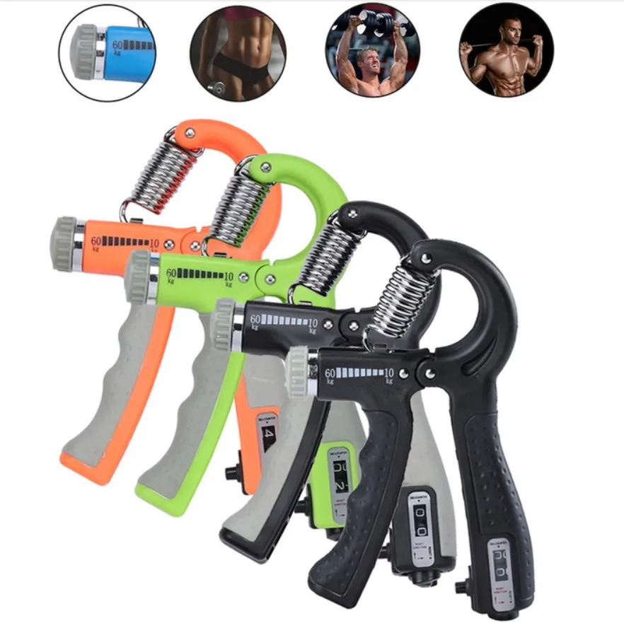 
Adjustable Heavy Gripper Fitness Hand Exerciser Grip Wrist Training Increase Strength Spring Finger Pinch Carpal Expander 