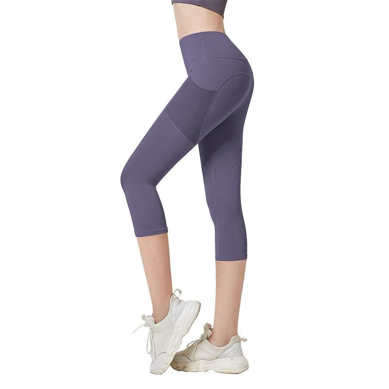 2021 Hot Selling Polyester Yoga Pants Wholesale Breathable Tight Sexy Leggings Push Up 3D Pants