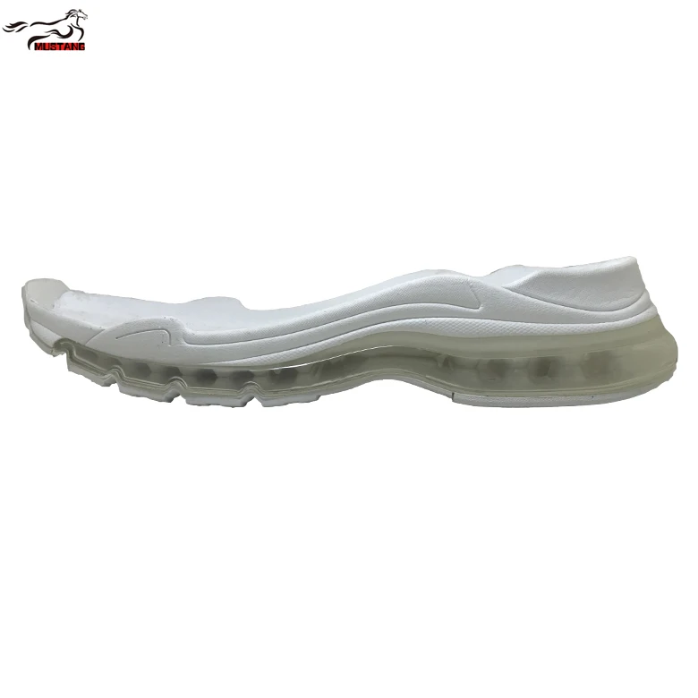 Factory customized running shoe phylon+tpr+air cushion soles fashion sneakers