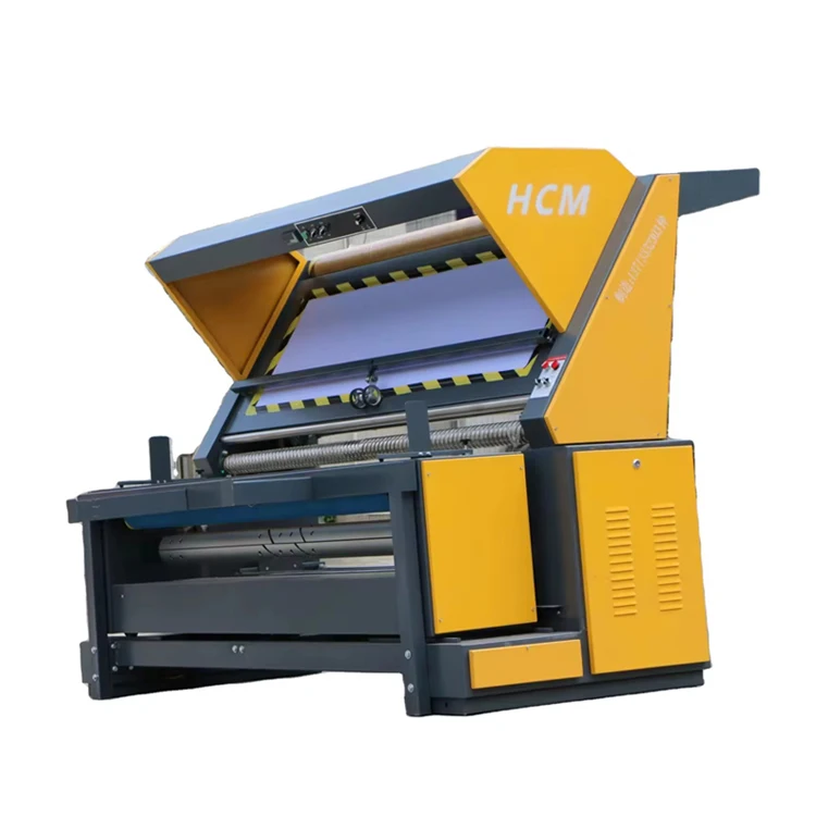 HCM Cloth Winding Machine  Fabric Testing  Rolling Machine Textile Inspecting Machine