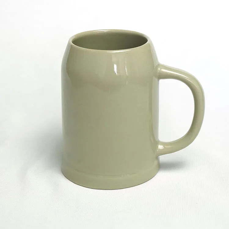 22oz Tankard large custom German beer mug ceramic beer stein