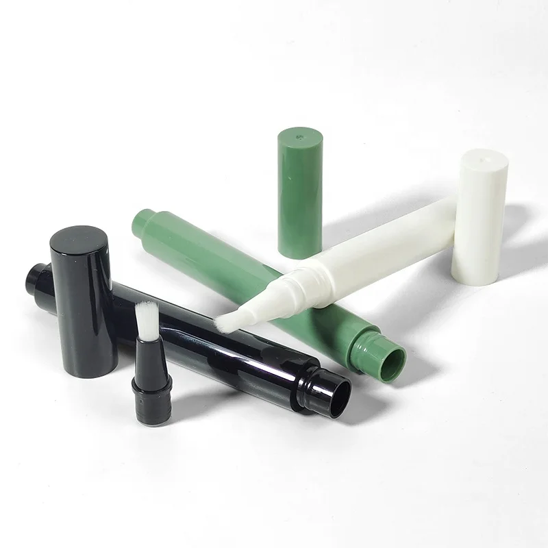 Custom Small 2.8Ml 4Ml 6Ml Matte Pink Cosmetics Packaging Twist Pen For Nail Gel Polish Cuticle Oil