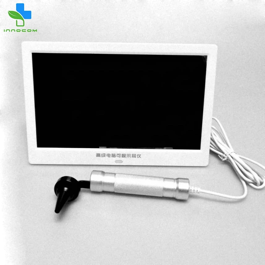 Medical Ophthalmoscope Otolaryngology Oral Examination Eardrum Visible Video Otoscope Set Ear Digital ENT Endoscope With Camera