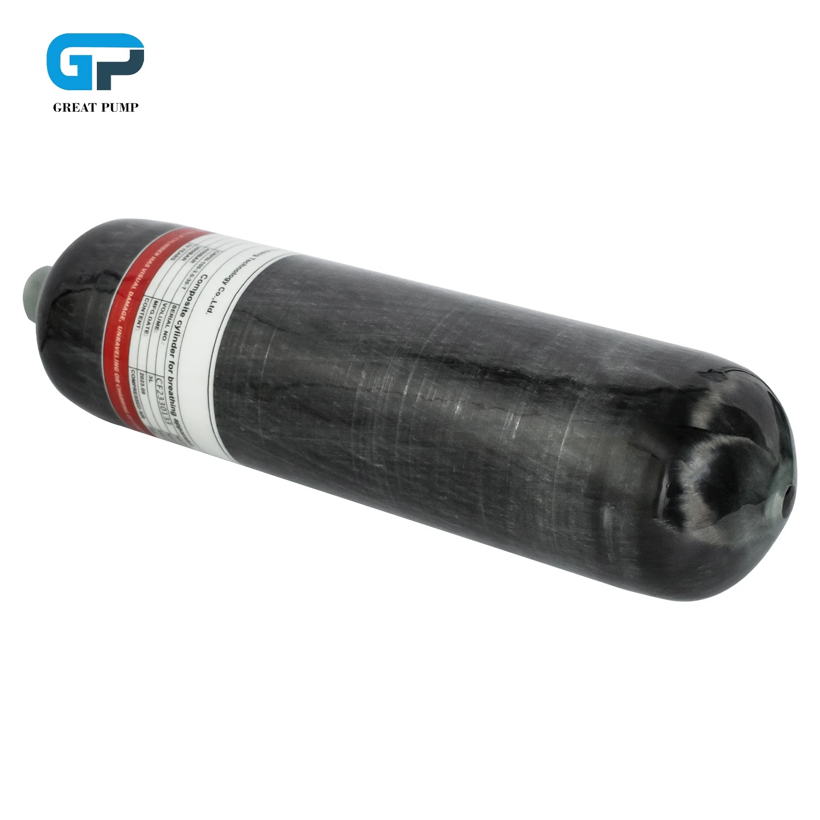 GP Professional Technology High Pressure 3L 4500psi 300bar 30mpa Paintball Game Scuba Diving Carbon Fiber Gas Cylinder Air Tanks