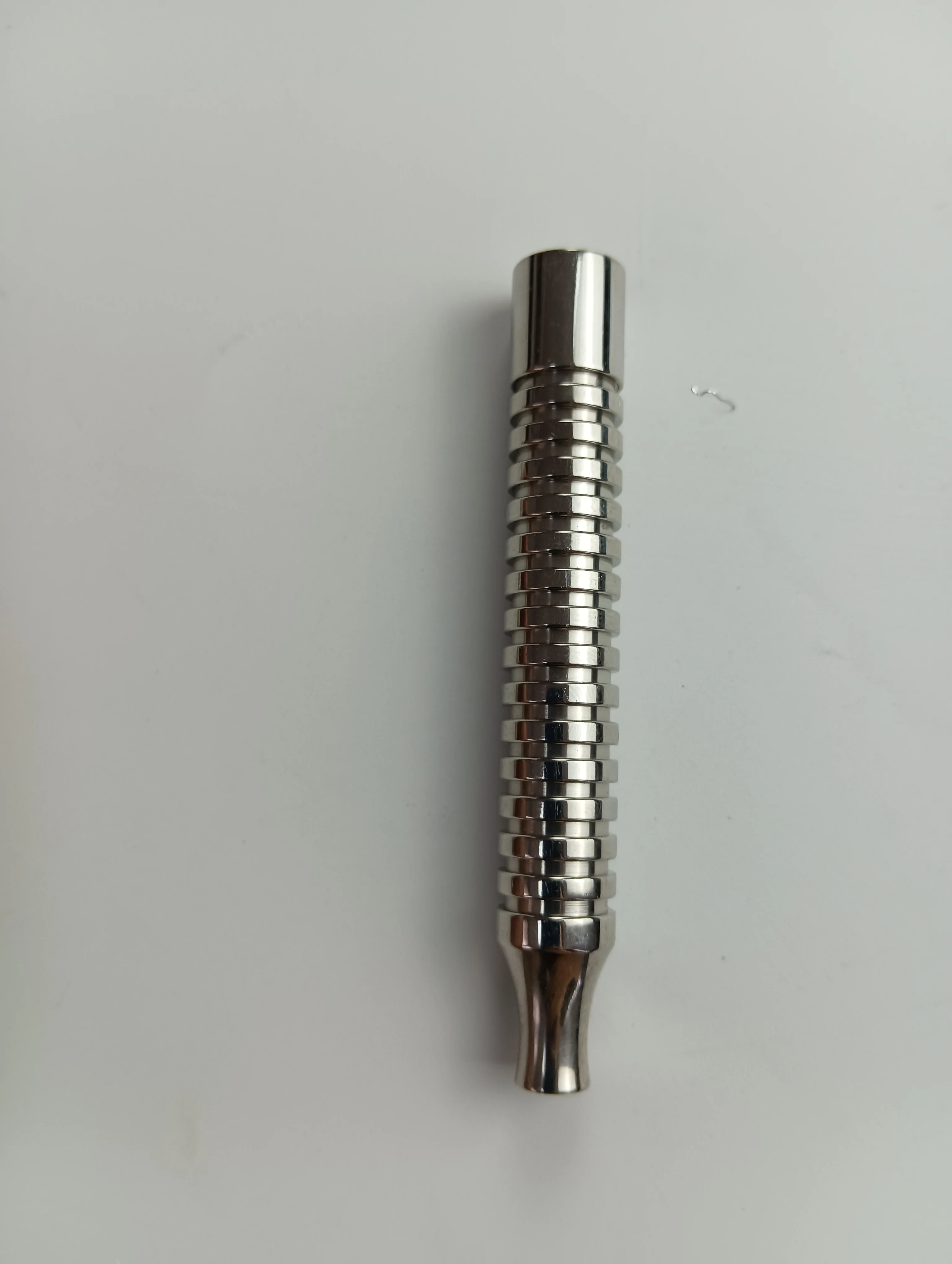Custom razor metal holder with knurl aluminium stainless Aluminium safety razor stand holder/metal shaving razor stand base