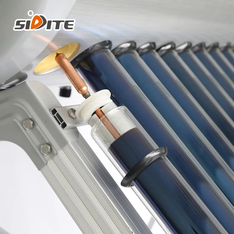 Встроенная тепловая труба солнечный водонагреватель под давлением