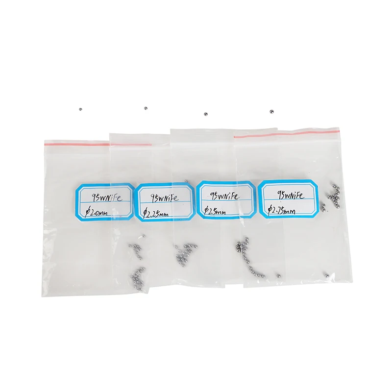 Tungsten alloy balls hot seller 1kg size 4mm super balls